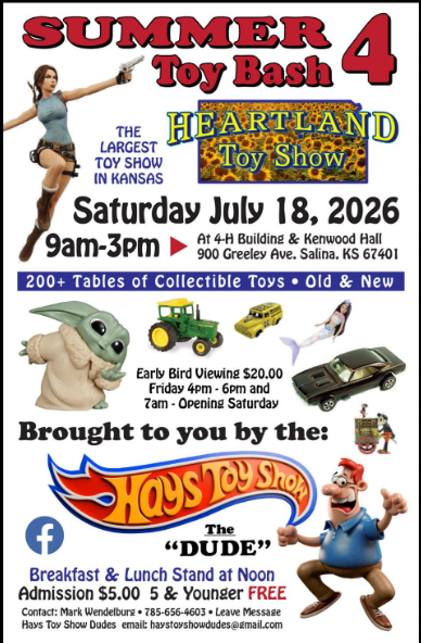 Hays Toys Show Dudes - Saline County